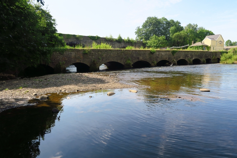 Aberdulais Aqueduct carried the Tennant Canal accross the River Neath