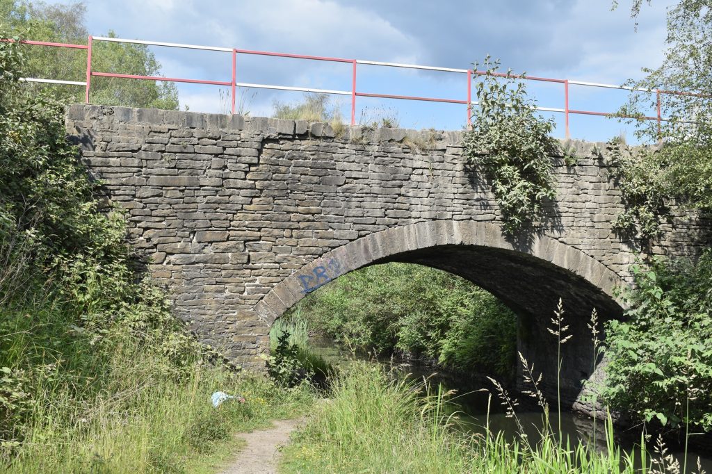 The bridge was Built as the main access to the Crown Copper Works.