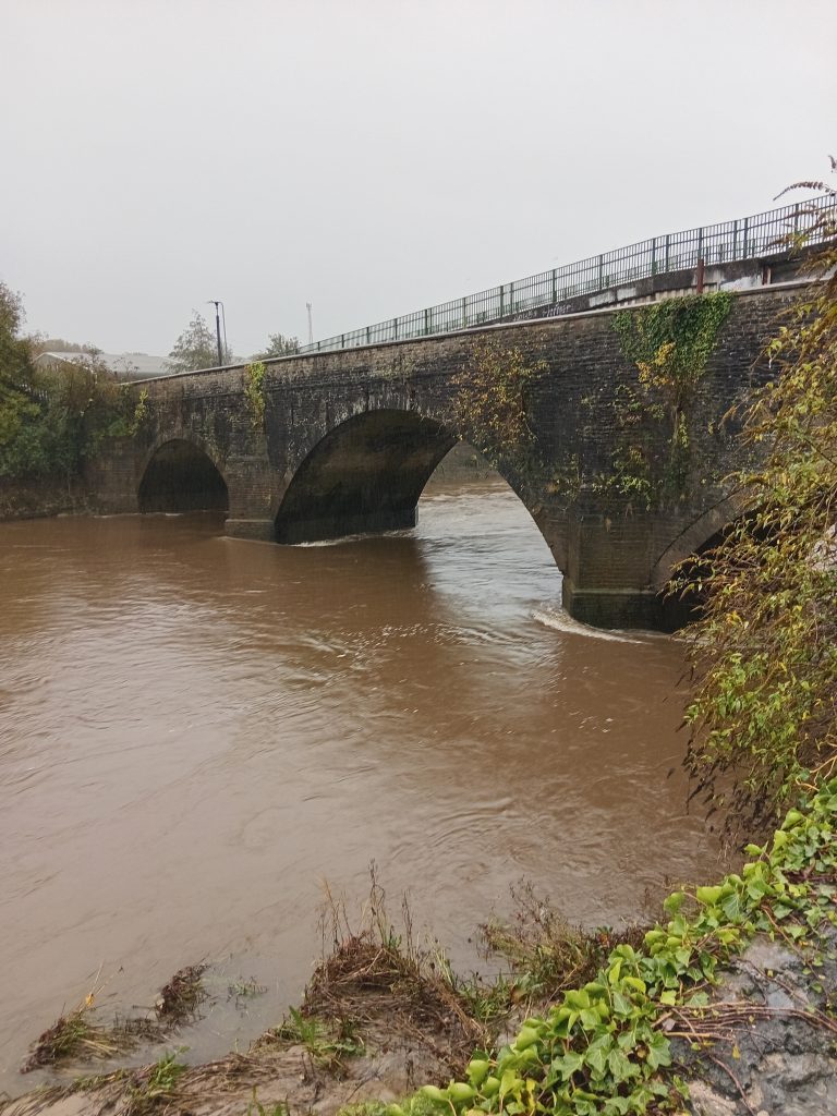 The Historic Neath Bridge.