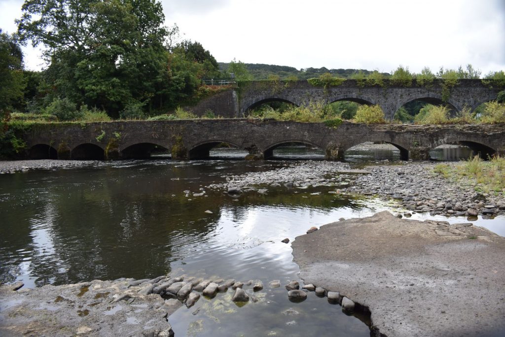 The Aberdulais Aqueduct.