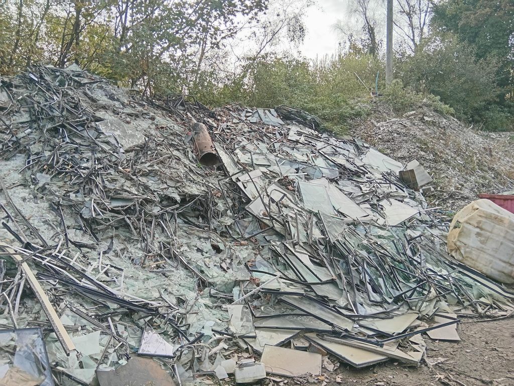 Former Fenestration Recycling site.