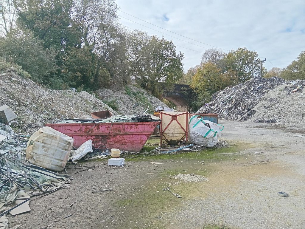 Former Fenestration Recycling site.