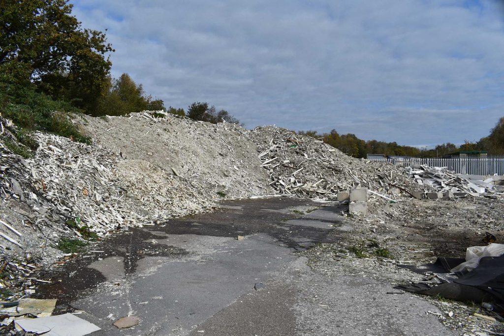 Former Fenestration Recycling site.