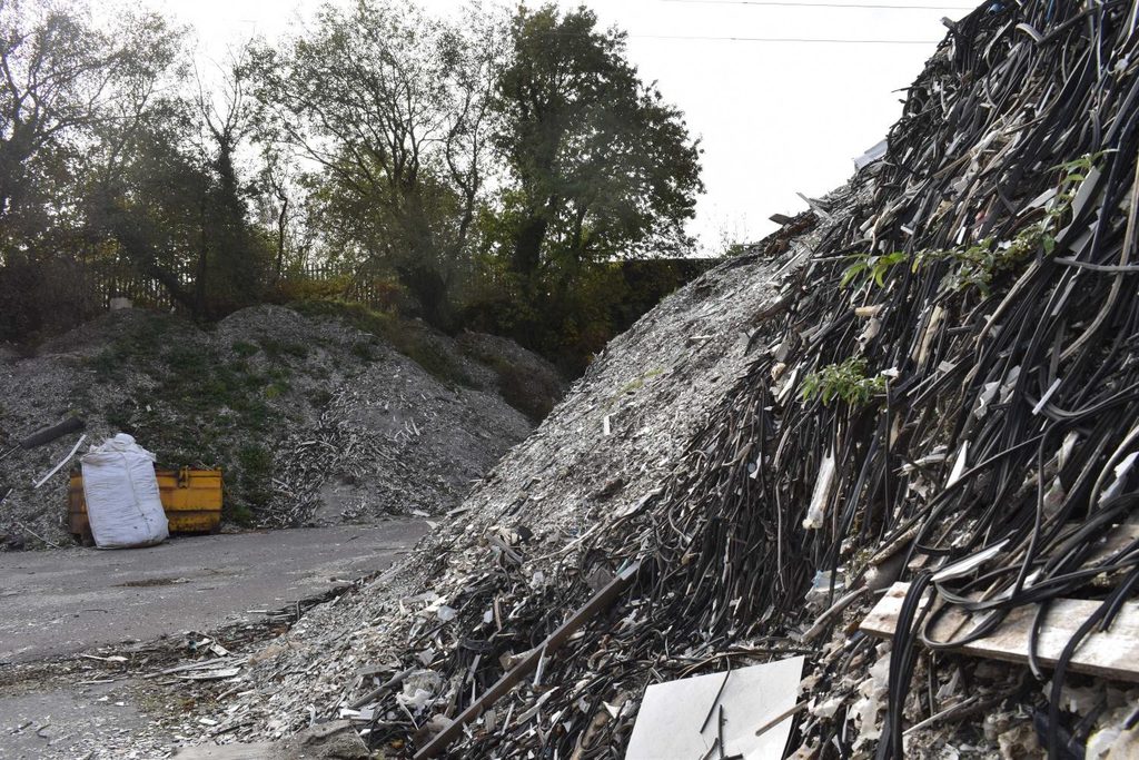 Former Fenestration Recycling site.