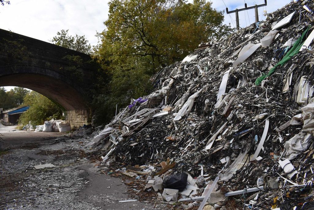Former Fenestration Recycling site.