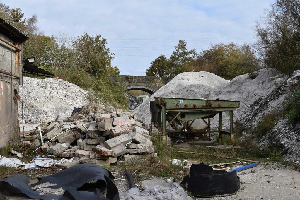 Former Fenestration Recycling site.