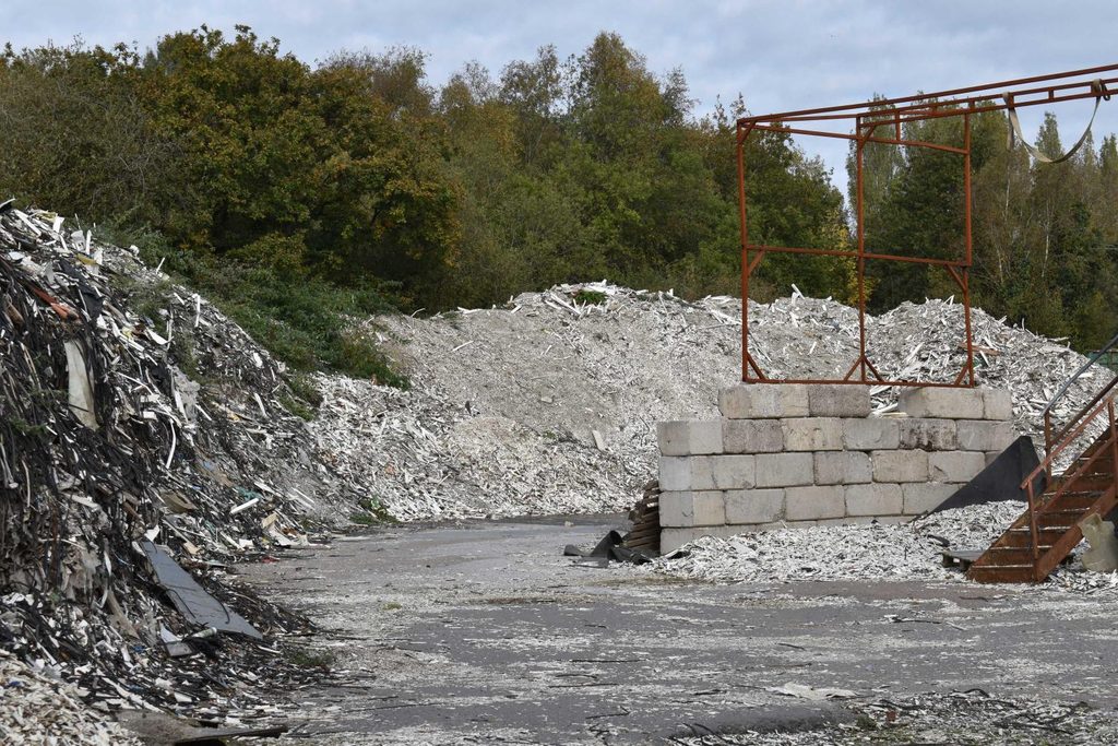 Former Fenestration Recycling site.