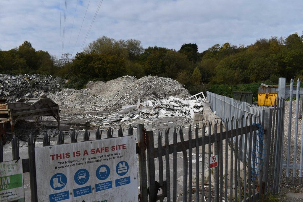 Former Fenestration Recycling site.