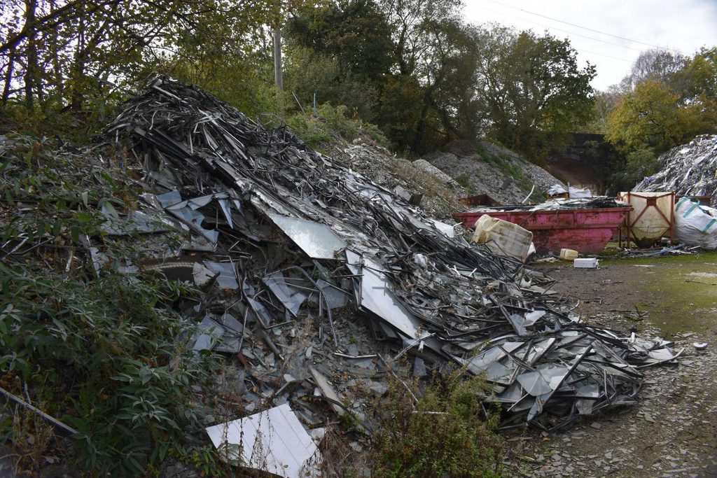 Former Fenestration Recycling site.