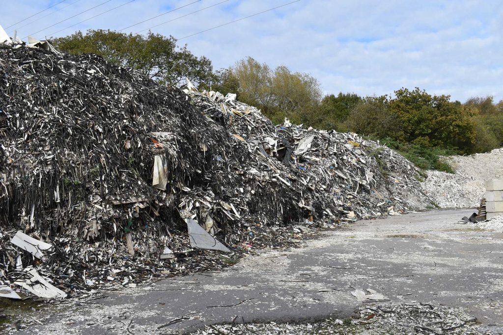 Former Fenestration Recycling site.