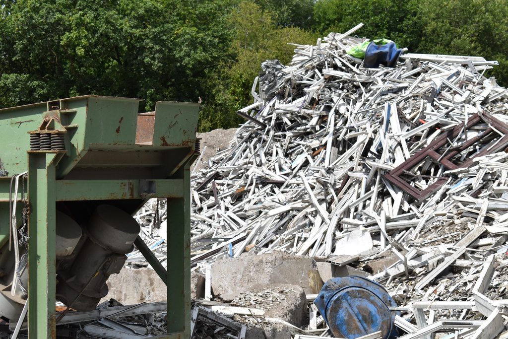 Former Fenestration Recycling site.