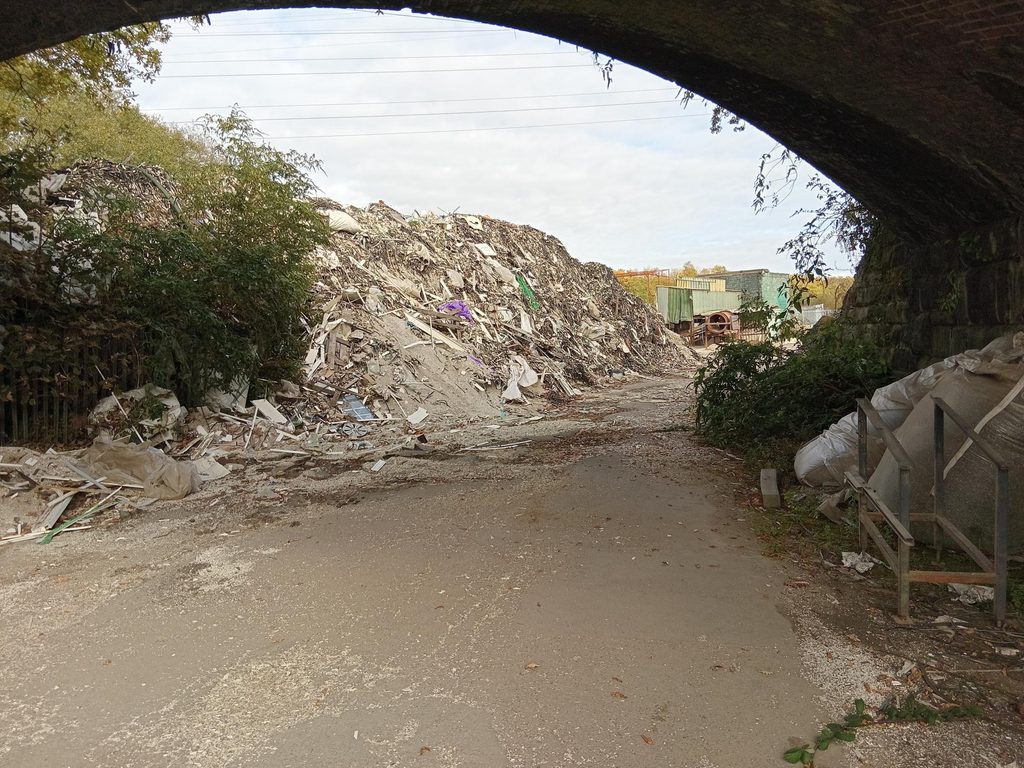 Former Fenestration Recycling site.