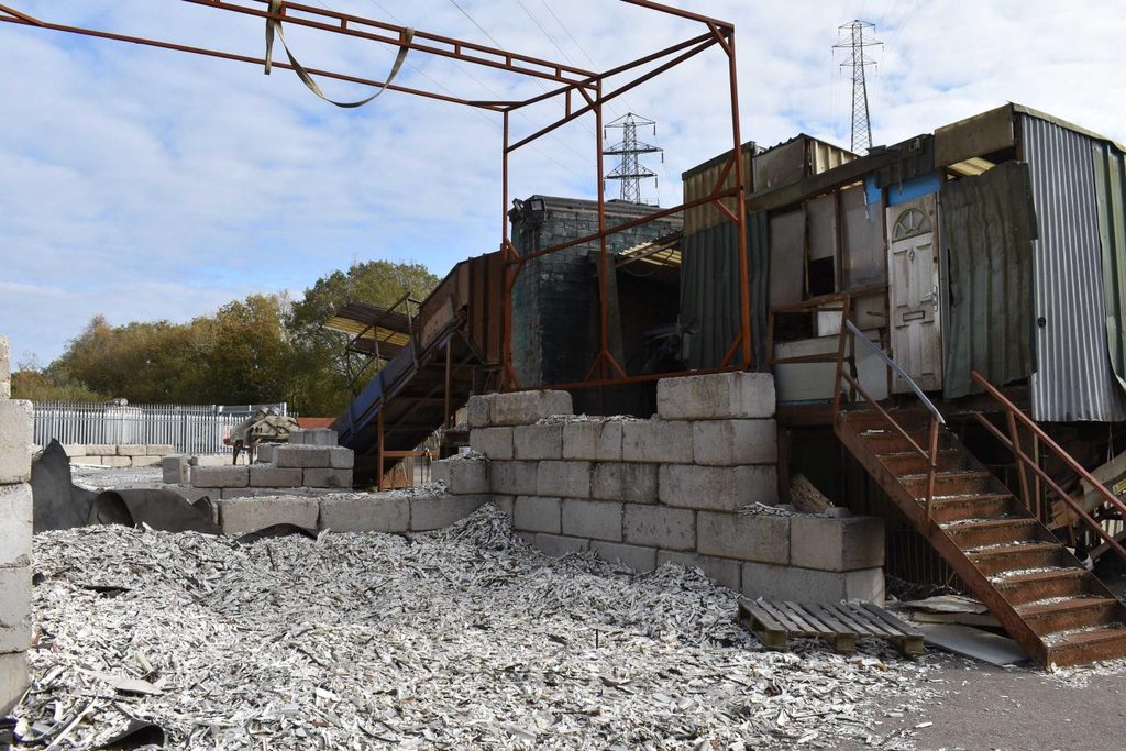 Former Fenestration Recycling site.